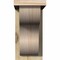 Ekena Millwork Carmel Rough Sawn Corbel w/Backplate, Douglas Fir, 6"W x 12"D x 12"H COR06X12X12CAR01RDF - alternate 2